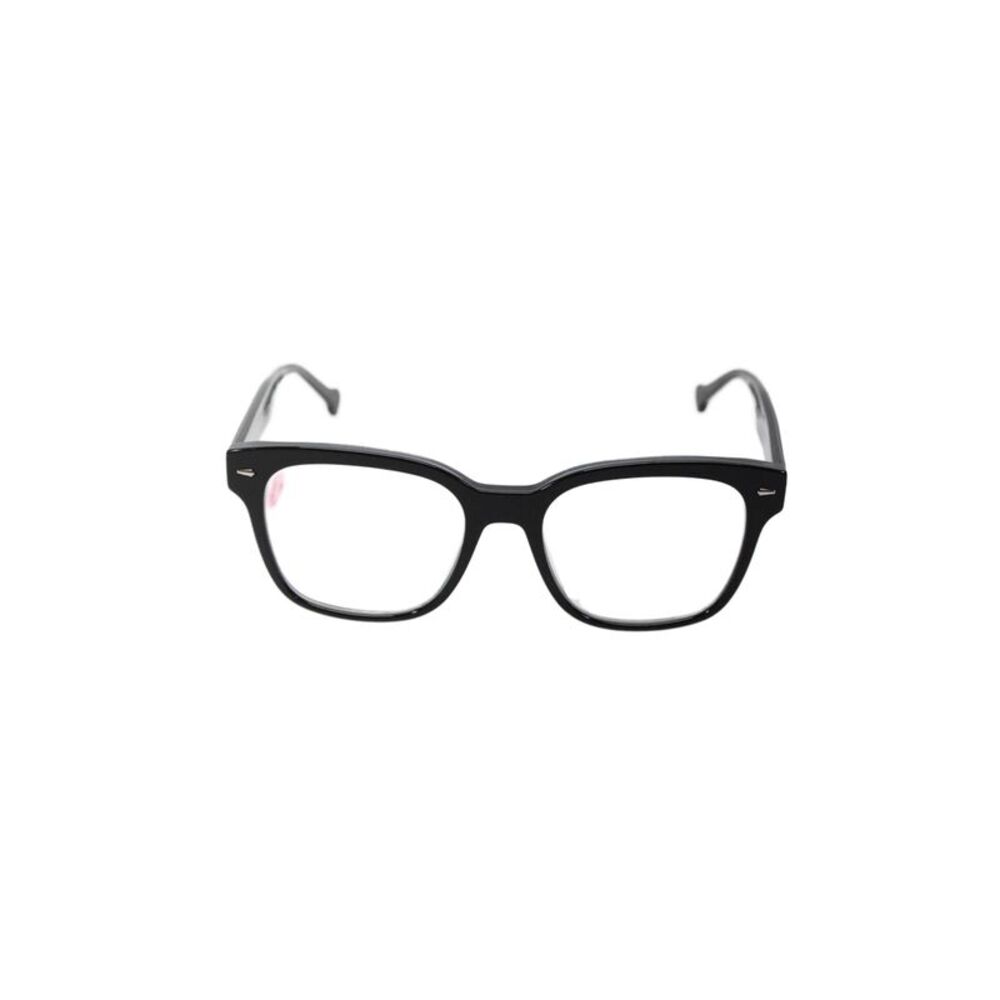 Colors In Optics Womens Square Frame Blue Light Glasses Plastic Black